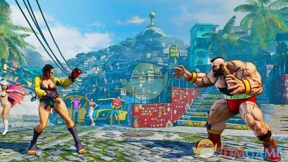 《街头霸王5》各战斗场景实际效果图一览