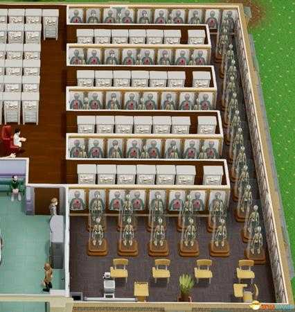 《双点医院》高效率培训室建造方法 怎么建造培训室培训效率高