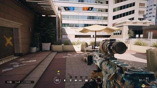 《彩虹六号:围攻》银行室外清理室内摄像头点位一览