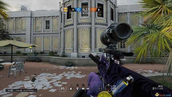 《彩虹六号：围攻》领事馆签证处室外清理室内摄像头点位一览