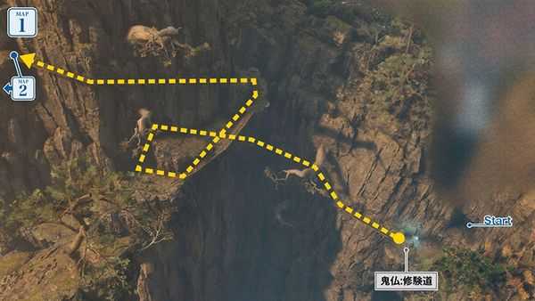 《只狼：影逝二度》修验道地图攻略分享