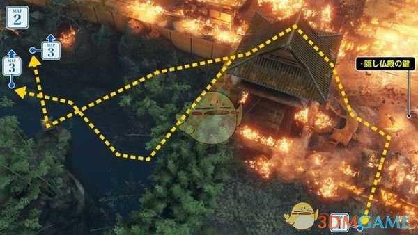 《只狼：影逝二度》竹林坂地图流程攻略