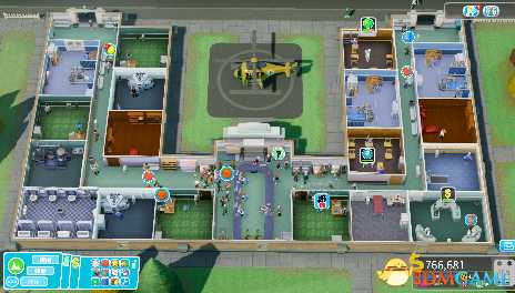 《双点医院》跌落镇三星通关经验