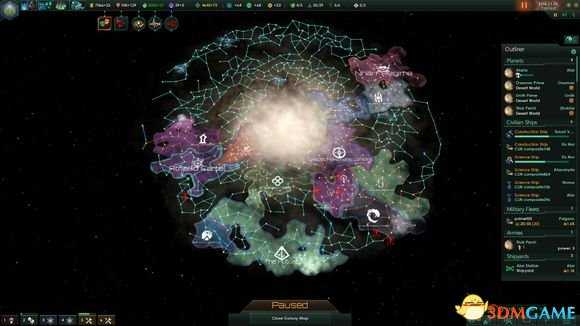 群星stellaris2.0版本开局战报