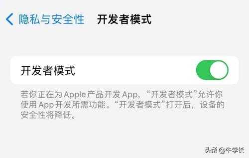 苹果手机开发者选项在哪里(开启开发者模式的方法步骤)