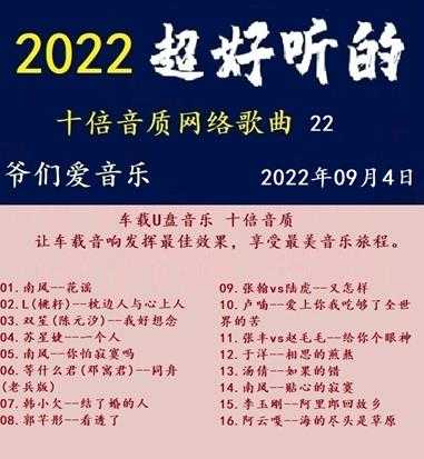 群星《2022超好听的十倍音质网络歌曲（22）》WAV分轨