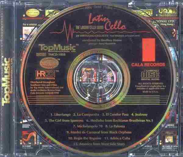 【发烧唱片】《拉丁大提琴》1998[FLAC+CUE/整轨]