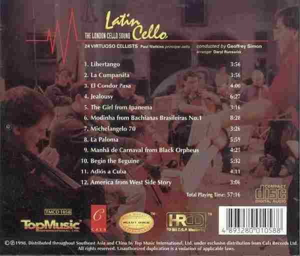 【发烧唱片】《拉丁大提琴》1998[FLAC+CUE/整轨]
