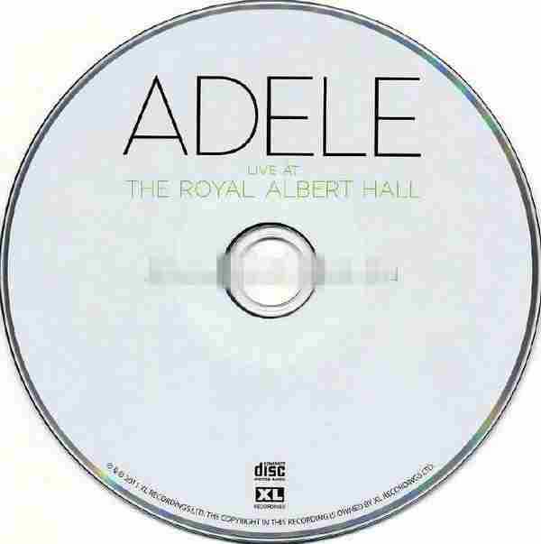 Adele伦敦皇家艾尔伯特演唱会实况《LiveatTheRoyalAlbertHall》2011[WAV+CUE]