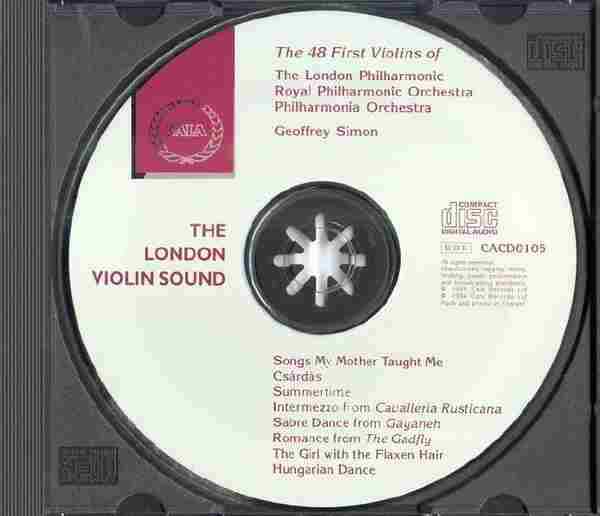 【古典音乐】《伦敦小提琴之声》1994[FLAC+CUE/整轨]