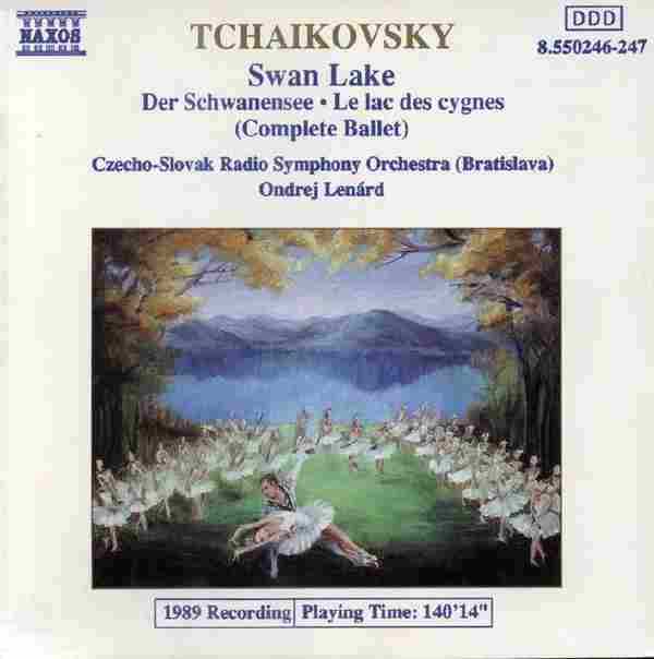 【古典音乐】柴科夫斯基《天鹅湖》(全本芭蕾舞曲)2CD.1990[FLAC+CUE/整轨]