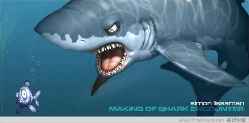 Photoshop绘卡通三维鲨鱼:气泡笔刷