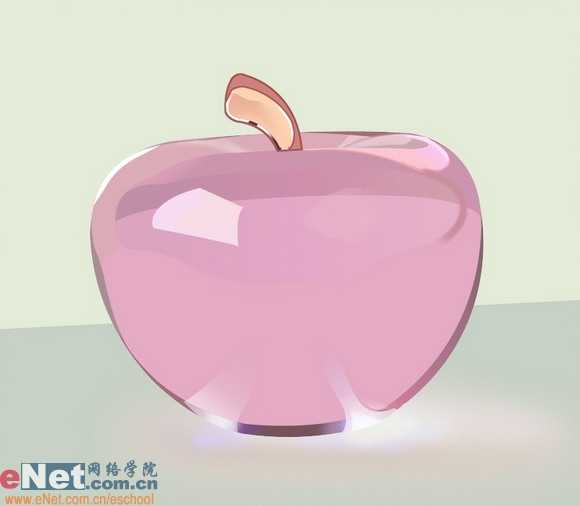 Photoshop教程:制作漂亮的水晶苹果