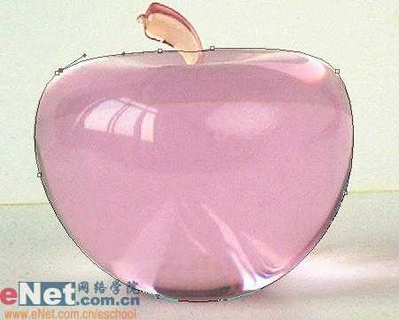 Photoshop教程:制作漂亮的水晶苹果