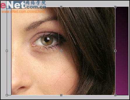 Photoshop教程:MM眼睛艺术处理效果