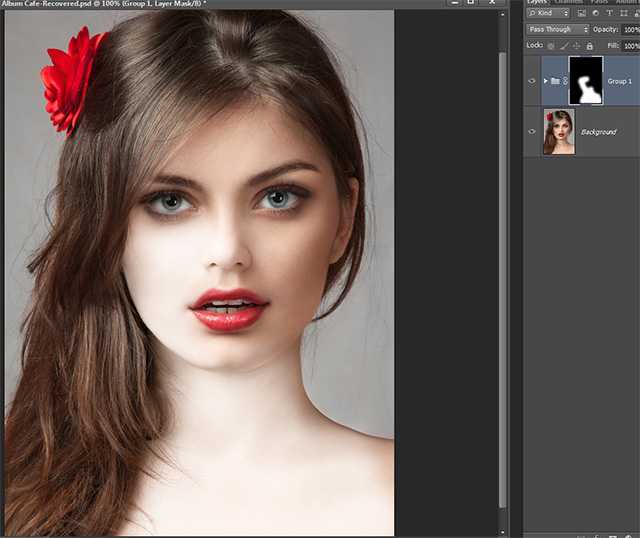 PhotoShop CS6 将给美女图片打造出瓷器般的皮肤美白教程