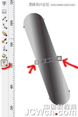 CorelDraw绘制立体效果的弹簧教程