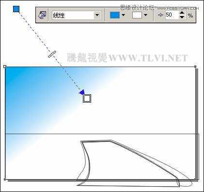 CorelDRAW绘制欧洲古典建筑风格的街道场景画面