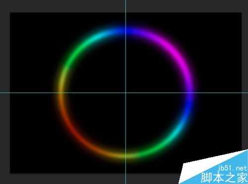photoshop制作出任意数量的彩色圆环
