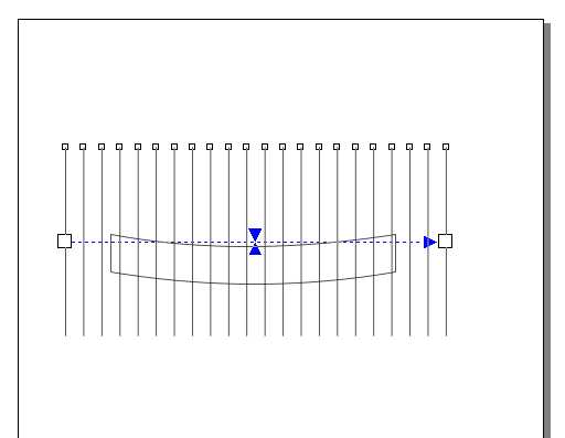 cdr交互式调和工具怎么绘制简单的毛衣领子?