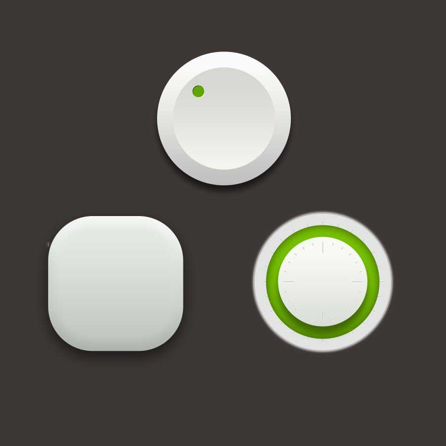 PS设计绿色渐变立体风格的旋转式播放按钮教程