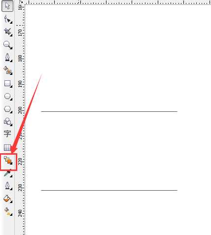 Coreldraw里面怎么画均匀斜条纹?CDR里快速绘制多条均匀的斜线条教程