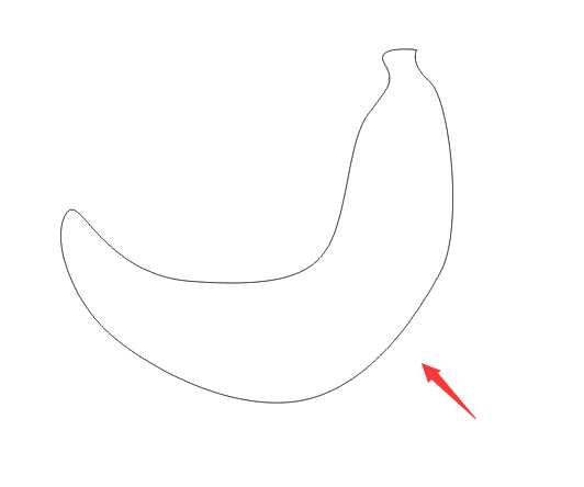 cdr怎么画香蕉?cdr绘制矢量香蕉图形教程