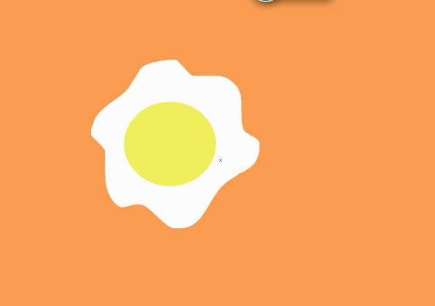 AI怎么绘制萌萌的煎鸡蛋矢量图?