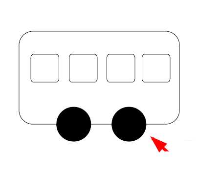 ai怎么设计可爱的公交车矢量图标?