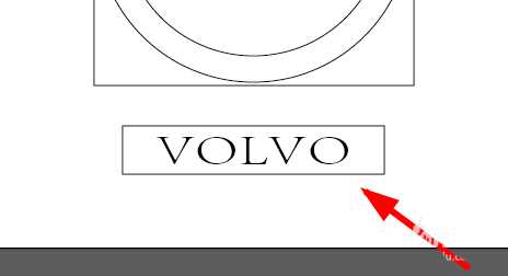 ai怎么设计矢量的沃尔沃汽车logo标志?