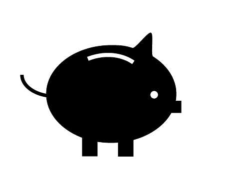 ai怎么绘制小猪存钱罐标志? ai画小猪存储罐logo的教程