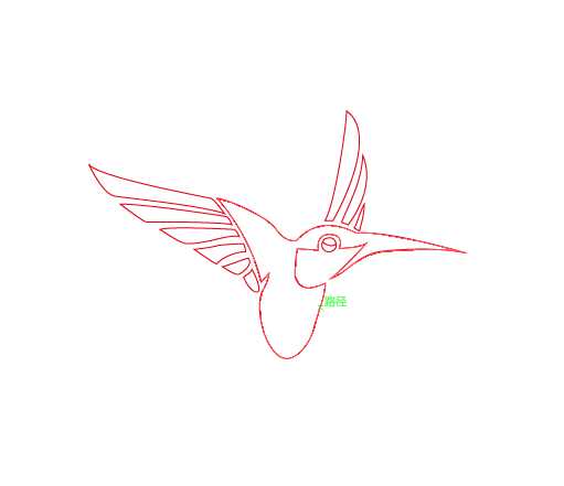 ai怎么设计飞翔的燕子标志logo? ai燕子矢量图的画法
